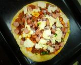 A picture of step 8 of Pizza 2.