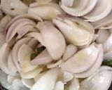 A picture of step 2 of Onion malai sabji.
