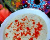 A picture of step 2 of Kashmiri Raita.