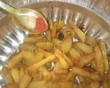 A picture of step 6 of French fries.