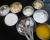 A picture of step 1 of Nankhatai (Eggless).