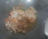 รูปขั้นตอนการทำที่ 1 ของ ผัดถั่วแขกใส่กุ้งและหมูสับ