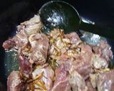 A picture of step 4 of Daal Gosht.