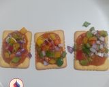 A picture of step 3 of Biscuit pizza bites.