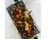 Butterflied Rosemary+Sage Roast Chicken And Cajun Season+Thyme Roasted Sweet Potatoes recipe step 4 photo