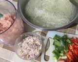 Foto langkah ke 2 dari resep Sohun goreng Ayam cincang.