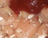 A picture of step 2 of Melon Smoothie 🍹 / Fried Chicken with Tomato Sauce 🍅.
