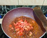 A picture of step 5 of Yoghurt tadka.