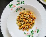 A picture of step 1 of Sprouted Moong, Kala chana Chaat 😋.