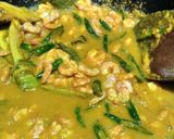 Foto langkah ke 3 dari resep Udang Buncis Kuah Pedas.