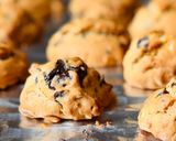 Hình bước làm 5 của món 💚 Bánh Cookies Hạt Thông Chocolate Đen