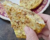 Foto del paso 7 de la receta: Tortilla de garbanzos y cebolla 🥚🫘🧅 más de 30 gramos de proteína 💪🏼 comida resuelta y opción vianda