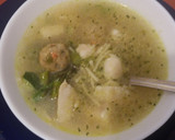 Foto del paso 5 de la receta: Sopa de verduras con albóndigas veganas y merluza