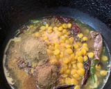 A picture of step 3 of Bengali Cholar Dhal.