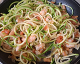 Foto del paso 9 de la receta: Espagueti de calabacitas con camarones