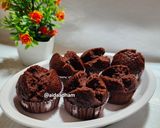 Foto langkah ke 7 dari resep Bolu Kukus Cokelat Gluten Free.
