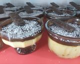 صورة لخطوة 4 من وصفة تحلية رائعة مزيج بين الكراميل 🍮، الموز 🍌 والشوكولاتة 🍫 (13 كأس)