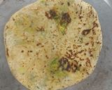 A picture of step 3 of Aloo paratha.