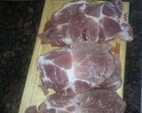 Foto del paso 2 de la receta: Bondiola a la pizza con arroz fresco.🍽️🍽️