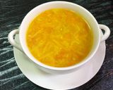 صورة لخطوة 4 من وصفة شوربة العيش مع الكوسا والطماطم 🍅🥣