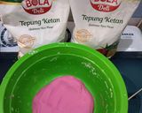 Foto langkah ke 3 dari resep Bugis mandi merah putih.