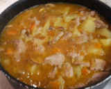 Foto del paso 7 de la receta: Estofado de solomillo de cerdo con patatas y calabaza