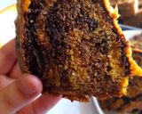 Foto langkah ke 12 dari resep Bolu marmer coklat (OVEN TANGKRING).