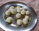 A picture of step 1 of Gulab jamun.