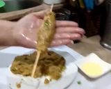 A picture of step 6 of Dawat k Seekh kabab.
