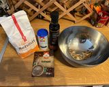 Zöldfűszeres tőkehalfilé pangó morzsás édes burgonyával - FM konyhája recept fázis 3 fotója