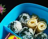 Foto langkah ke 1 dari resep Bola-Bola Nasi Bayam.