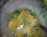 Foto langkah ke 3 dari resep Dadar Mie Bayam.