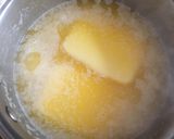 A picture of step 1 of Ghee from butter.