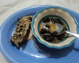 Foto del paso 2 de la receta: Huacales rancheros en salsa de zapote prieto y guarnición de milpa las Correa. Jalisco México