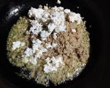 A picture of step 2 of Soya Granules Burfi.