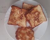 A picture of step 7 of Pan toasted Bread.