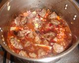 Foto del paso 7 de la receta Estofado con carne con champiñones y verduras
