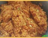 A picture of step 6 of Gajar Halwa with Gajar-Paneer Roll.