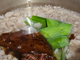 Bubur Sagu Ambon Cetak Kuah Santan