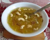 A picture of step 2 of Papaya Plastic Chutney with Dry Fruits.
