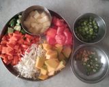 A picture of step 1 of Comfort food-- Vegetable Khichdi.
