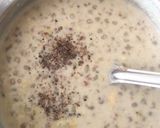 A picture of step 4 of Sabudana pista kheer.