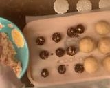A picture of step 4 of Ma’amoul (Date filled cookies).
