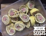 Foto langkah ke 4 dari resep Rolade ayam sosis mpasi.