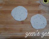 A picture of step 2 of Jowar Pooris.