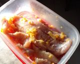 Foto del paso 2 de la receta: Corvina a la Mandarina - filete de pescado al horno
