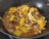 A picture of step 2 of Beef Casserole with Squash.