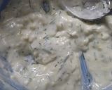 A picture of step 2 of Creamy mayonnaise cucumber salad. .