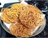 A picture of step 4 of Odisha Street Style Dahibara Aloo Dum with homemade Sev.
