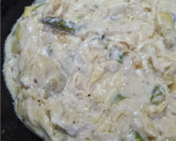 Foto del paso 1 de la receta: Spaghetti sin gluten con salsa cremosa de alcachofas y espárragos